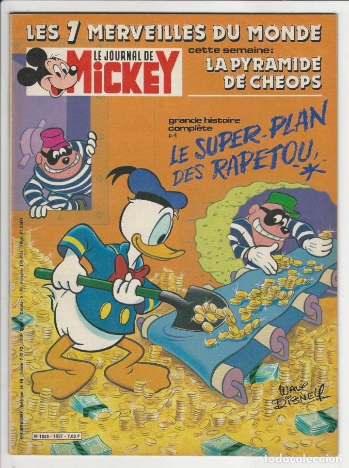 C&oacute;mics: Edi monde. Le journal de Mickey. 1637. - Foto 1