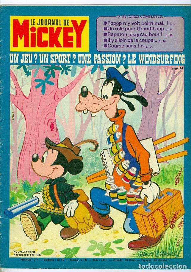 C&oacute;mics: Edi monde. Le journal de Mickey. 1317. - Foto 1