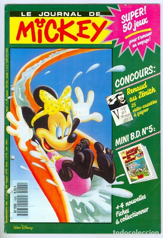 C&oacute;mics: Edi monde. Le journal de Mickey. 1988. - Foto 1