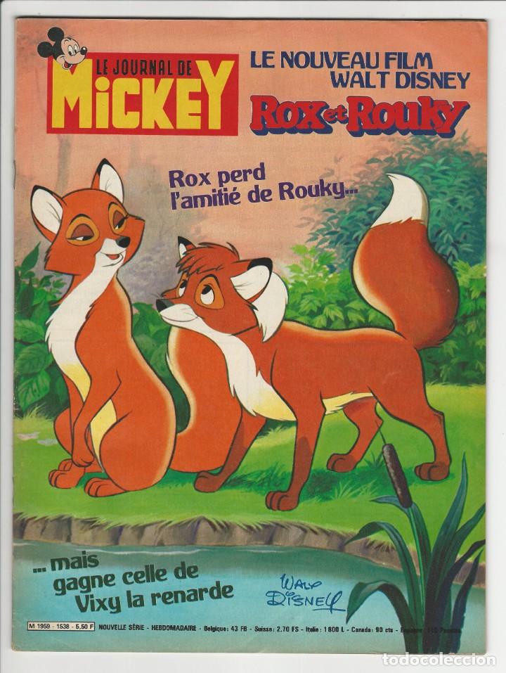 C&oacute;mics: Edi monde. Le journal de Mickey. 1538. - Foto 1