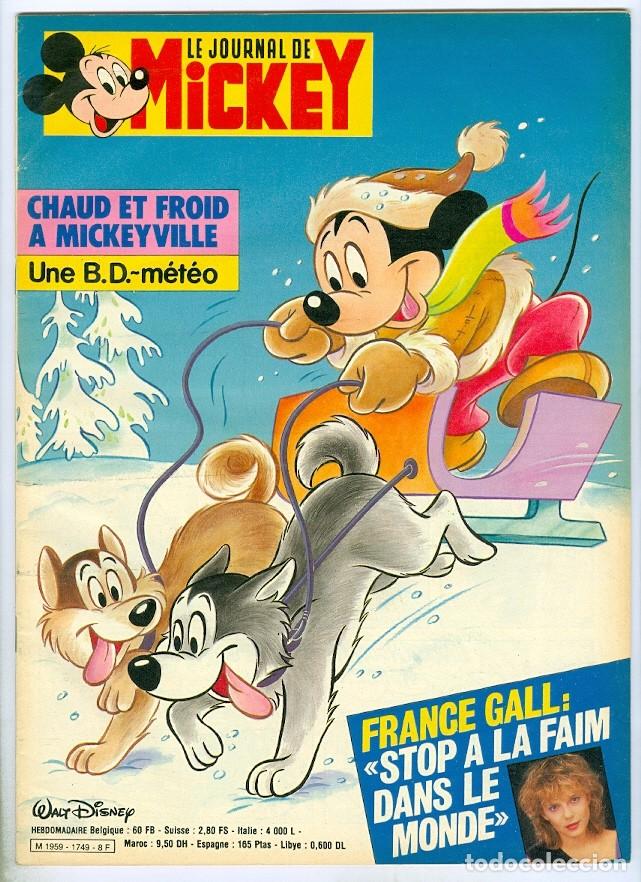 C&oacute;mics: Edi monde. Le journal de Mickey. 1749. - Foto 1