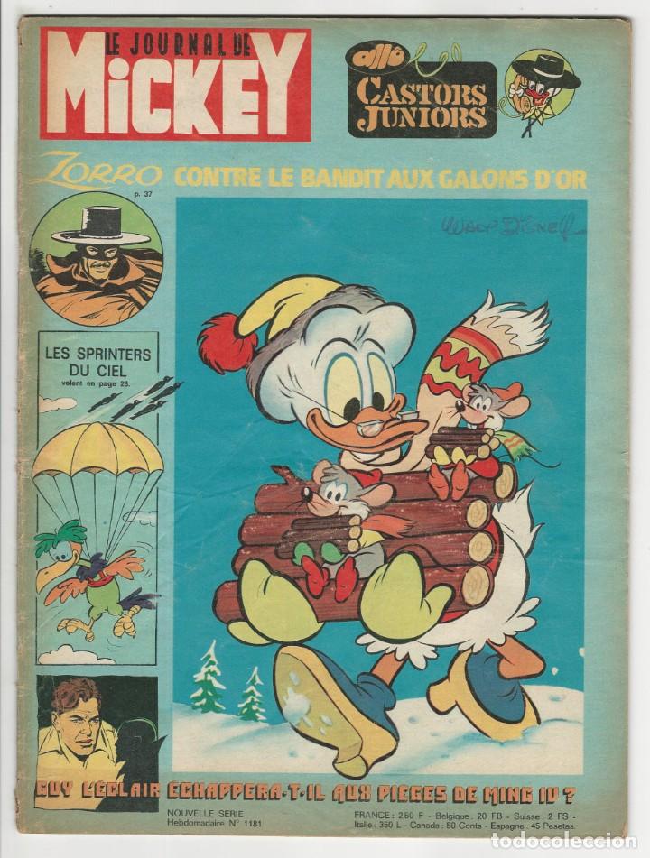 C&oacute;mics: Edi monde. Le journal de Mickey. 1181. - Foto 1