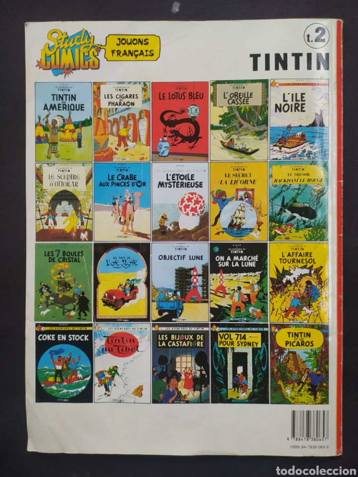 C&oacute;mics: Comic Tint&iacute;n franc&eacute;s 1977 - Foto 2