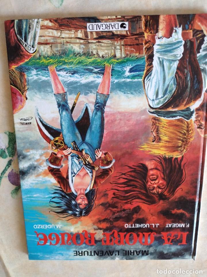 C&oacute;mics: MARIE L&acute;AVENTURE LA MORT ROUGE DARGAUD 1987 - Foto 2