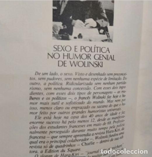 C&oacute;mics: WOLINSKY. MEU CORPO E DAS MULHERES...status presenta. - Foto 3