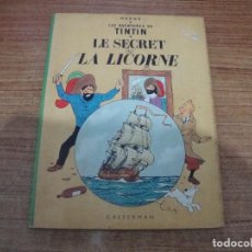 Cómics: LES AVENTURES DE TINTIN LE SECRET DE LA LICORNE IMPRESO BELGICA 1966 /0053/155 CASTERMAN. Lote 335921363