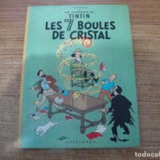 Cómics: LES AVENTURES DE TINTIN LES 7 BOULES DE CRISTAL IMPRESO BELGICA 1966 /0053/156 CASTERMAN. Lote 335921543