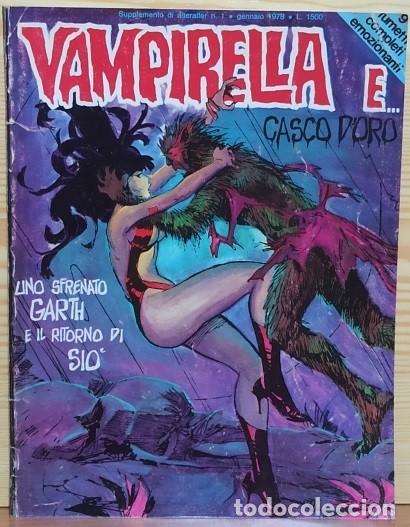 VAMPIRELLA Nº 2 - 162 PAGINAS EDICION EN ITALIANO RETAPADO INCLUYE 11 HISTORIAS - AÑO 1978. (Tebeos y Comics - Comics Lengua Extranjera - Comics Europeos)