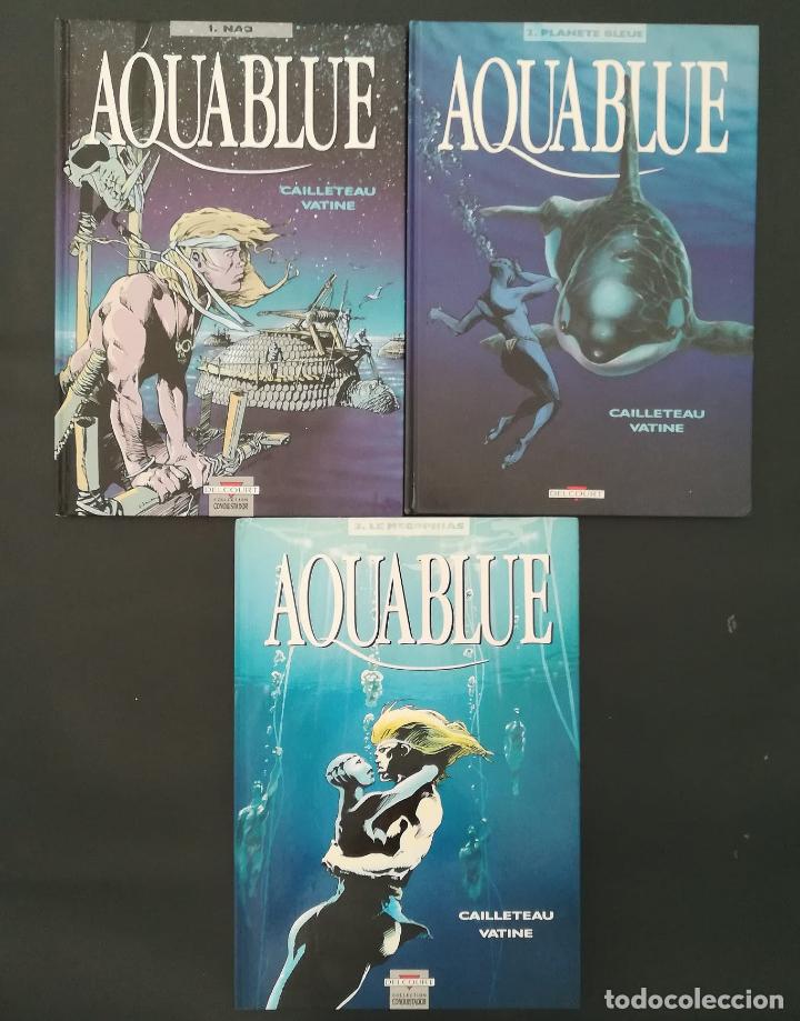 C&oacute;mics: AQUA BLUE 1,2,3 EDICION EN FRANCES - Foto 1
