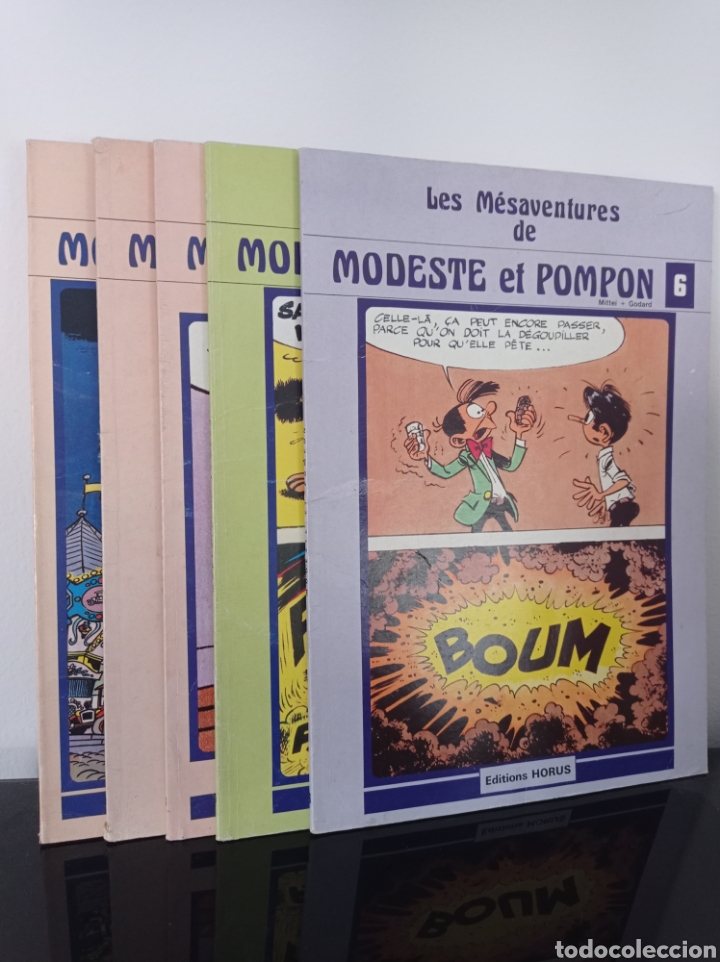 C&oacute;mics: LES MESAVENTURES DE MODESTE ET POMPON - MITTEI - GODARD - EDITIONS HORUS - Foto 1