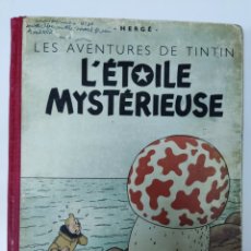 Cómics: TINTIN L'ÉTOILE MYSTÉRIEUSE B4 1950 FRANCÉS. Lote 313767993