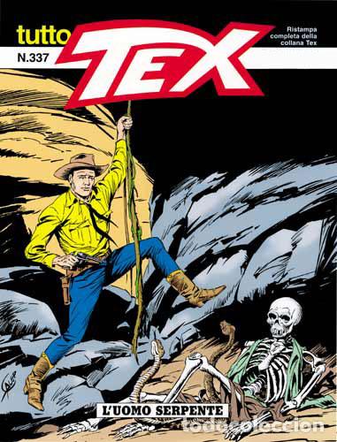 C&oacute;mics: tutto tex n.337 LUOMO SERPENTE - ed Bonelli - Foto 1
