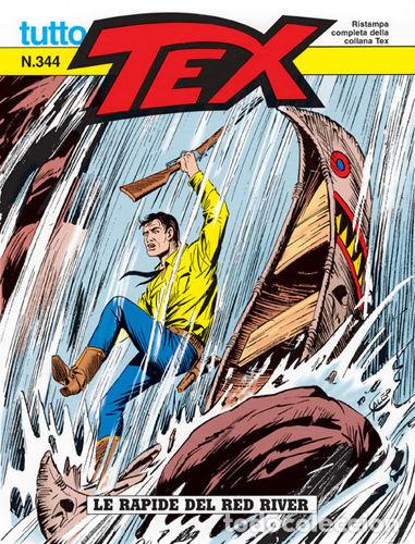 C&oacute;mics: tutto tex n.344 LE RAPIDE DEL RED RIVER - ed Bonelli - Foto 1