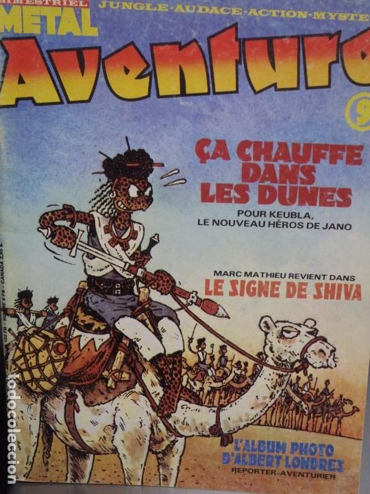 C&oacute;mics: METAL AVENTURE -N&ordm; 9 - TEXTO EN FRANCES - Foto 1