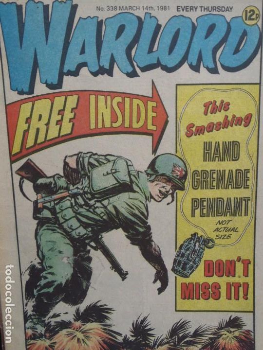 C&oacute;mics: WARLORD - N&ordm; 338 - 1981 - TEXTO EN INGLES - Foto 1