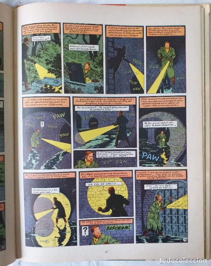 C&oacute;mics: Edgar P Jacobs La Marque Jaune en Fran&ccedil;ais Blake et Mortimer. - Foto 4