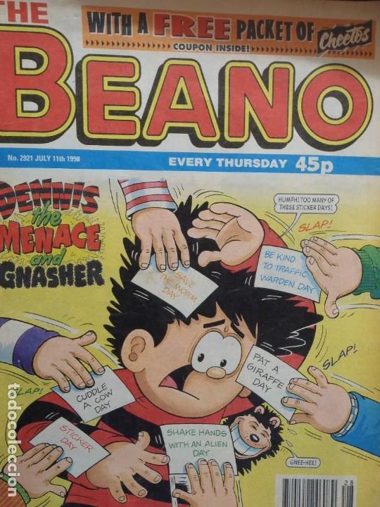 C&oacute;mics: THE BEANO - N&ordm; 2921 - 1998 - Foto 1