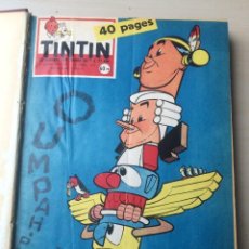 Cómics: TINTÍN EN FRANCÉS 1958-1959 DARGAUD TOMOS ENCUADERNADOS