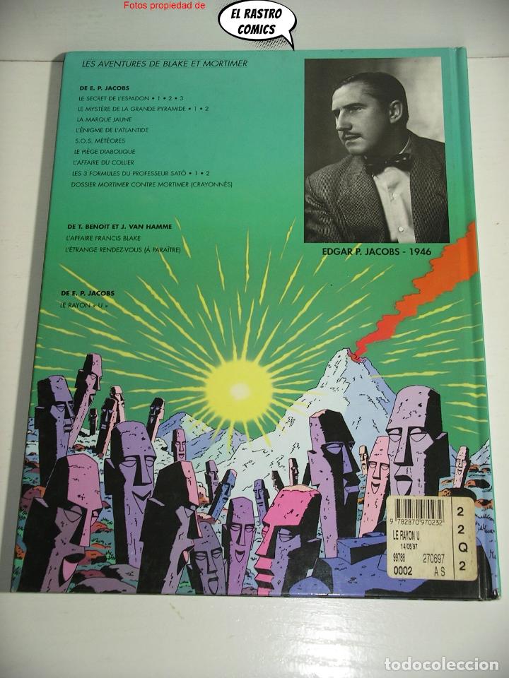 C&oacute;mics: Le rayon U, E P Jacobs, Editions Blake et Mortimer 1997, en franc&eacute;s - Foto 3
