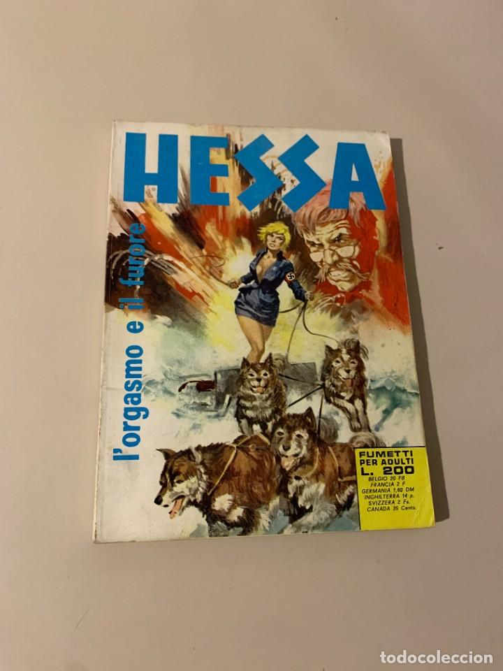 Comics: HESSA ANNO III N.39 L'ORGASMO E IL FURORE EDIZIONI RG 25/04/1972
