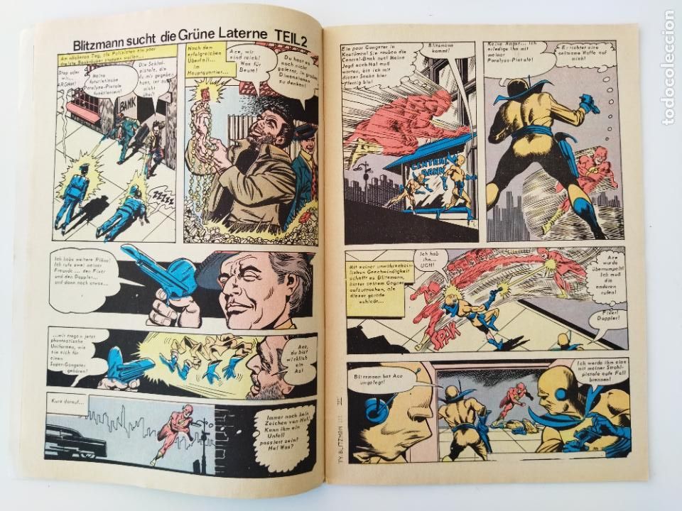 C&oacute;mics: BLITZMANN ( FLASH ) CON LINTERNA VERDE - N&ordm; 111 - EN ALEMAN - A&Ntilde;O 1971 - Foto 2