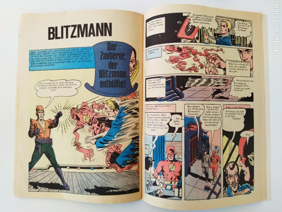 C&oacute;mics: BLITZMANN ( FLASH ) CON LINTERNA VERDE - N&ordm; 111 - EN ALEMAN - A&Ntilde;O 1971 - Foto 3