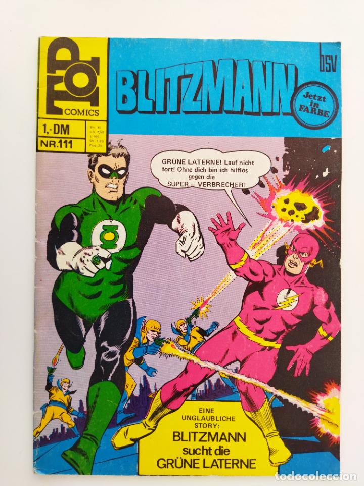 C&oacute;mics: BLITZMANN ( FLASH ) CON LINTERNA VERDE - N&ordm; 111 - EN ALEMAN - A&Ntilde;O 1971 - Foto 1