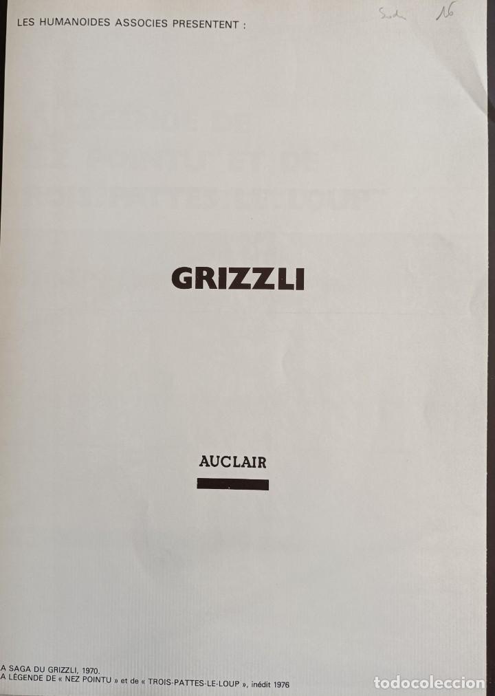 C&oacute;mics: LA SAGA DU GRIZZLI - Foto 3