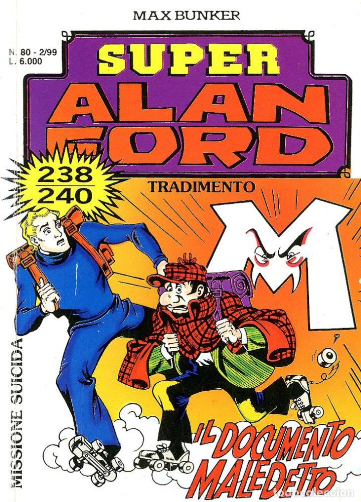 Comics: ALAN FORD SUPER SERIE BIANCA N.80 - MAX BUNKER PRESS - Max Bunker press