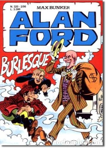 C&oacute;mics: Alan Ford N.320 - Burlesque - Max bunker press - Max Bunker press - Foto 1