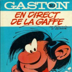 Cómics: FRANQUIN - GASTON R4 - EN DIRECT DE LA GAFFE - DUPUIS 1980, TAPA DURA, EN FRANCES. Lote 346805533