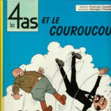 Cómics: LES QUATRE 4 AS ET LE COUROUCOU - CASTERMAN 1982 - TAPA DURA - EN FRANCES - RARO. Lote 346808293