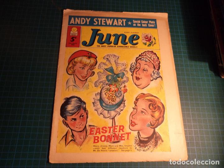 C&oacute;mics: June. N&deg;21. Fleetway 1962. Ingles. - Foto 1