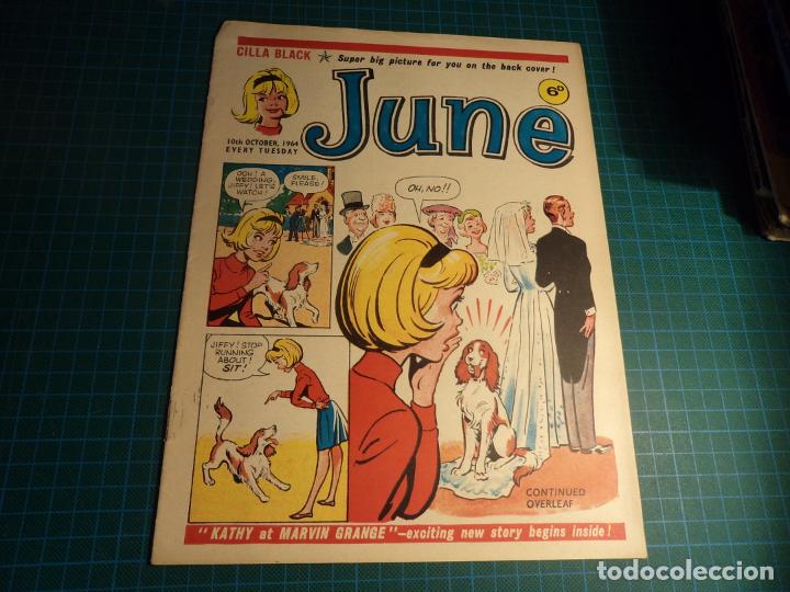 C&oacute;mics: June. N&deg;10. Fleetway 1964. Ingles. - Foto 1