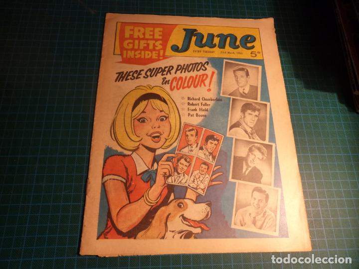 C&oacute;mics: June. N&deg;23. Fleetway 1963. Ingles. - Foto 1