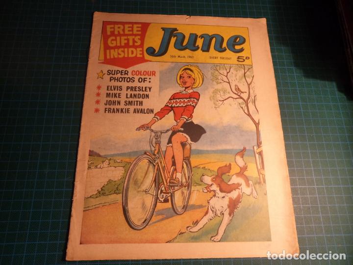 C&oacute;mics: June. N&deg;30. Fleetway 1963. Ingles. - Foto 1
