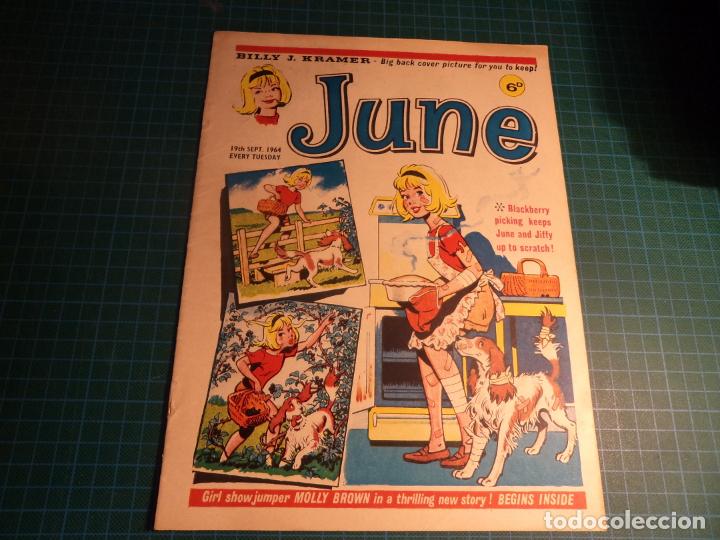 C&oacute;mics: June. N&deg;19. Fleetway 1964. Ingles. - Foto 1
