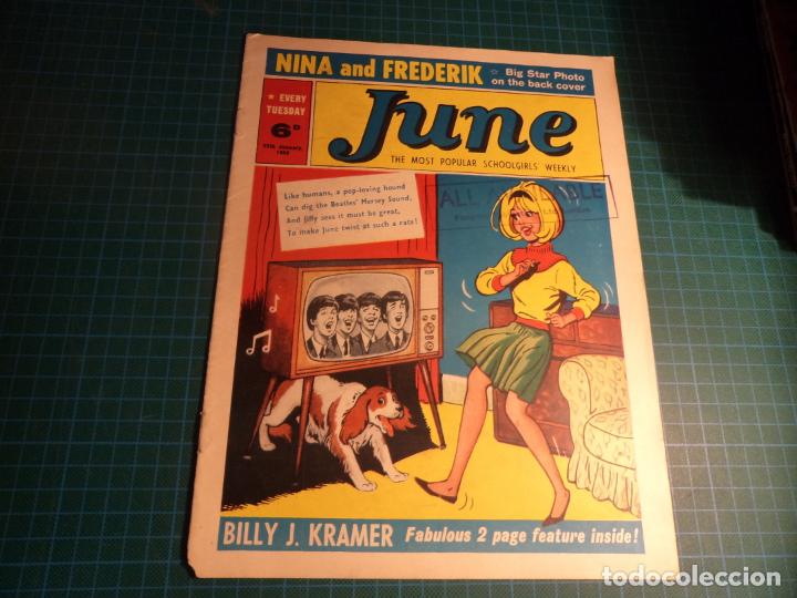C&oacute;mics: June. N&deg;25. Fleetway 1964. Ingles. - Foto 1