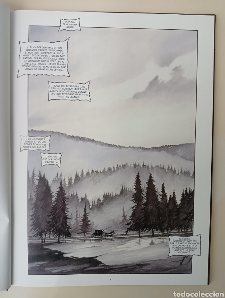 C&oacute;mics: C&oacute;mic en franc&eacute;s - Dr&aacute;cula de Pascal Croci - Foto 4