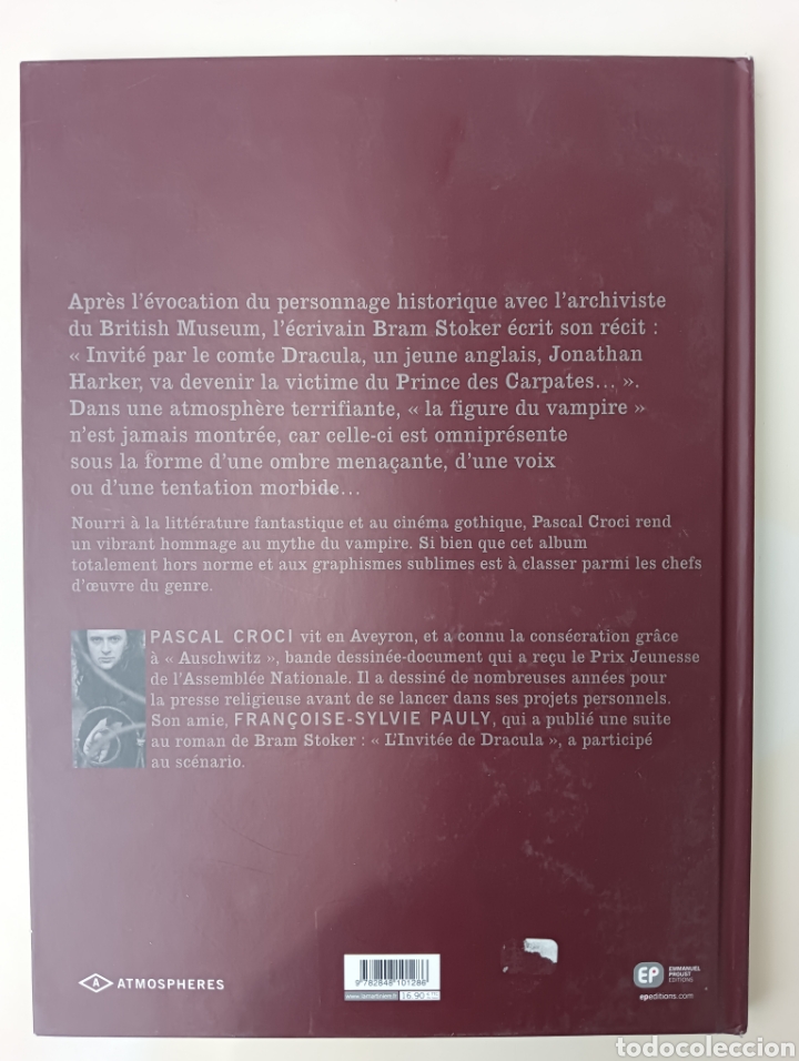 C&oacute;mics: C&oacute;mic en franc&eacute;s - Dr&aacute;cula de Pascal Croci - Foto 5