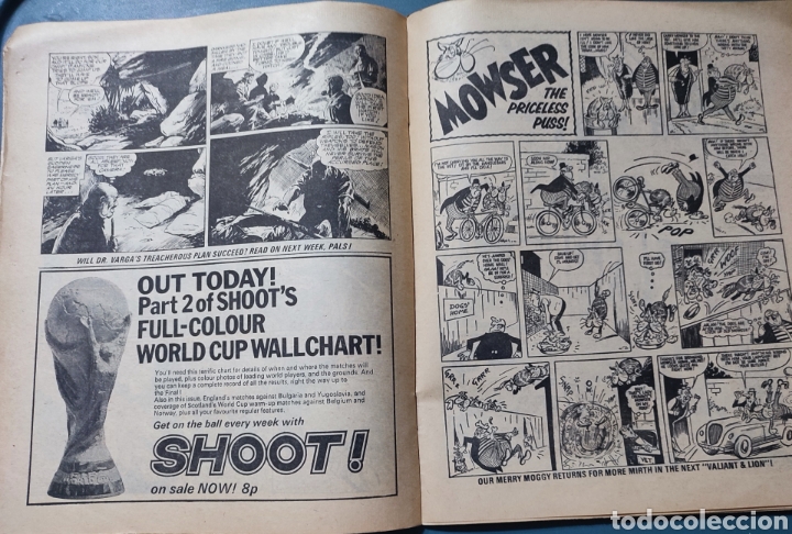 C&oacute;mics: Val&iacute;ant and Lion .1974.Comic Ingl&eacute;s - Foto 3