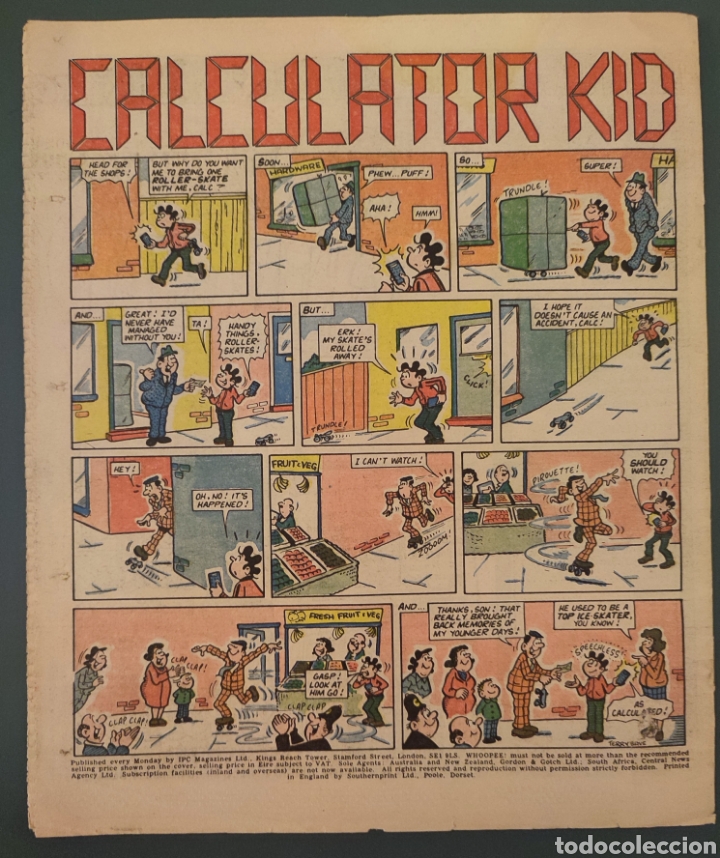 C&oacute;mics: C&oacute;mic Ingl&eacute;s .Whoopee! .1981 - Foto 6