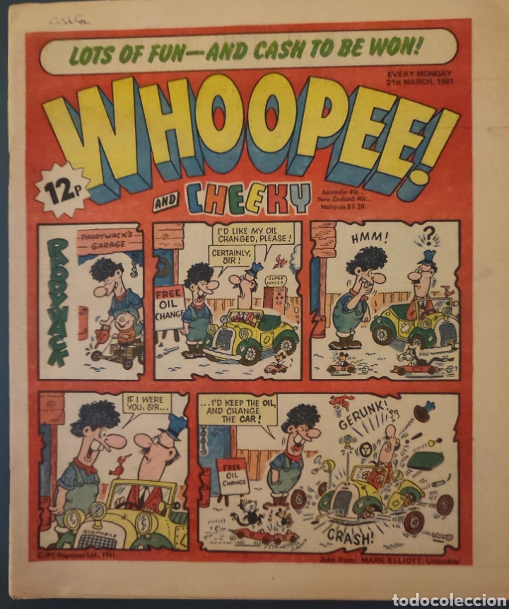 C&oacute;mics: C&oacute;mic Ingl&eacute;s .Whoopee! .1981 - Foto 1