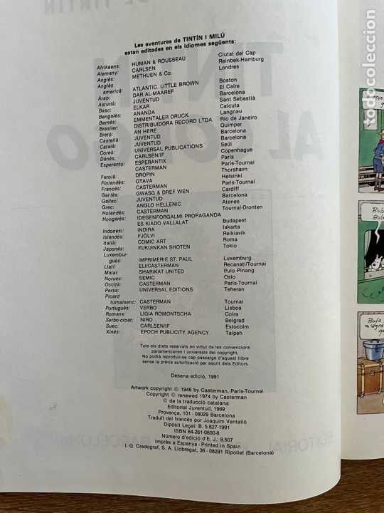 C&oacute;mics: Tint&iacute;n al congo. Catal&aacute;n - Foto 3