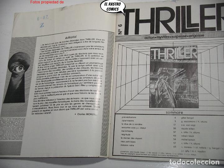 C&oacute;mics: Thriller n&ordm; 6, ed. Campus Editions, en franc&eacute;s - Foto 3