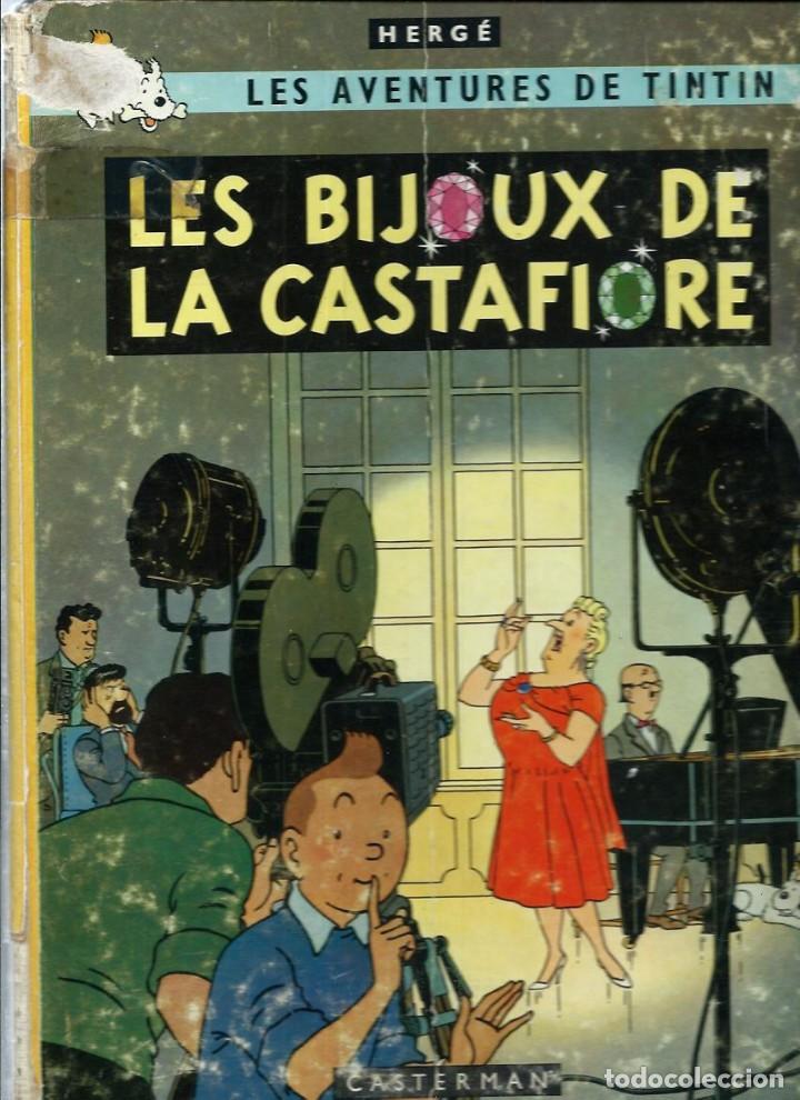 C&oacute;mics: HERGE - TINTIN - LES BIJOUX DE LA CASTAFIORE - CASTERMAN 1963 B34 EDITION ORIGINALE E.O. EN FRANCES