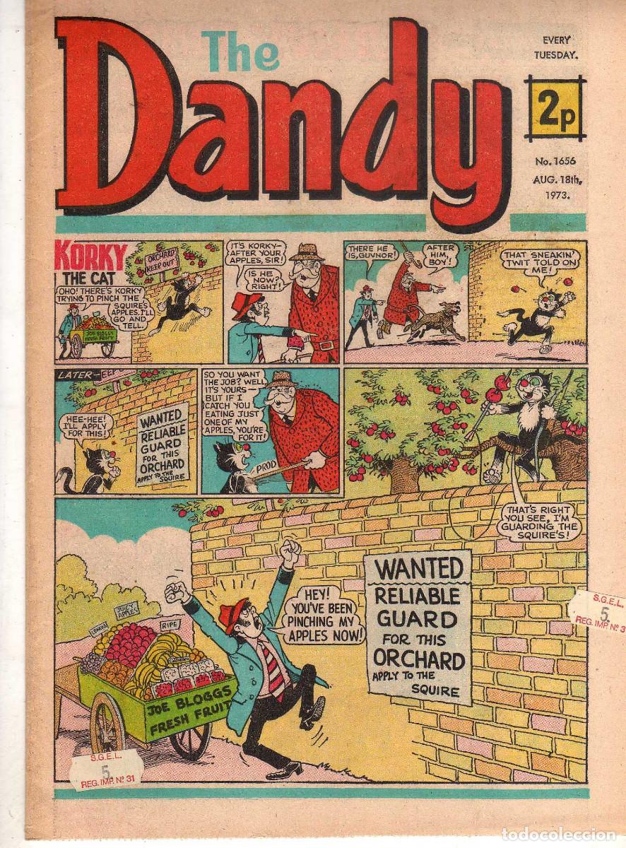 C&oacute;mics: THE DANDY COMOC EN INGIES DE AGOSTO DE 1973 - Foto 1