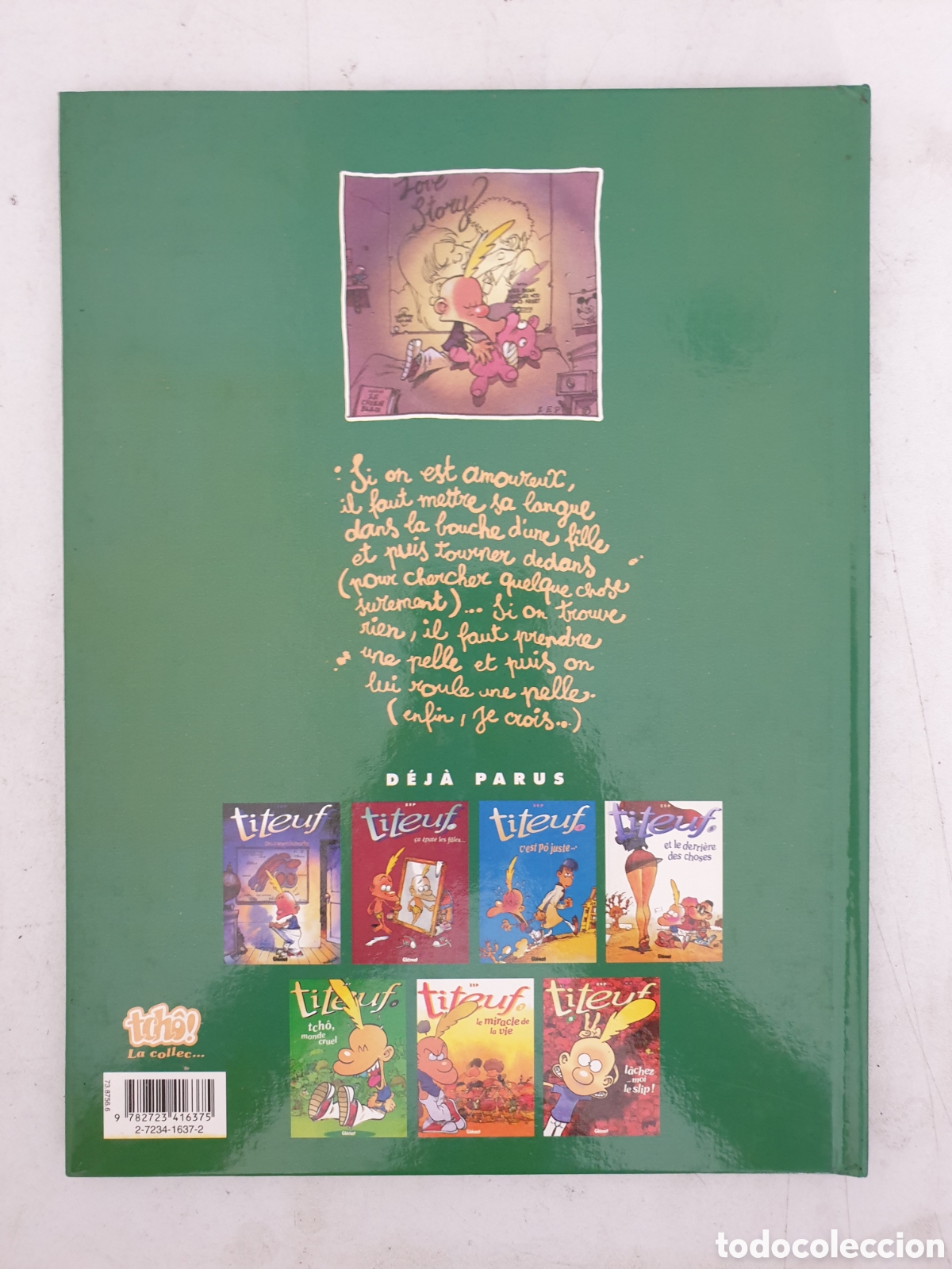 C&oacute;mics: TITEUF LAMOUR, CEST P&Ocirc; PROPRE... GL&Eacute;NAT - Foto 2