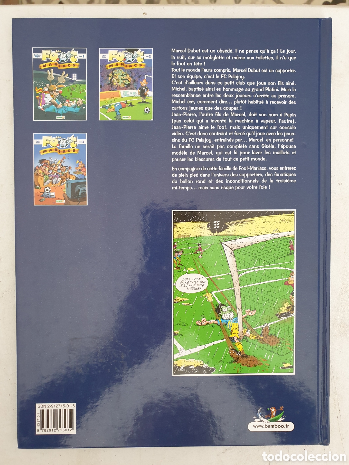 C&oacute;mics: LES FOOT MANIACS 1. BAMBOO ED. - Foto 2