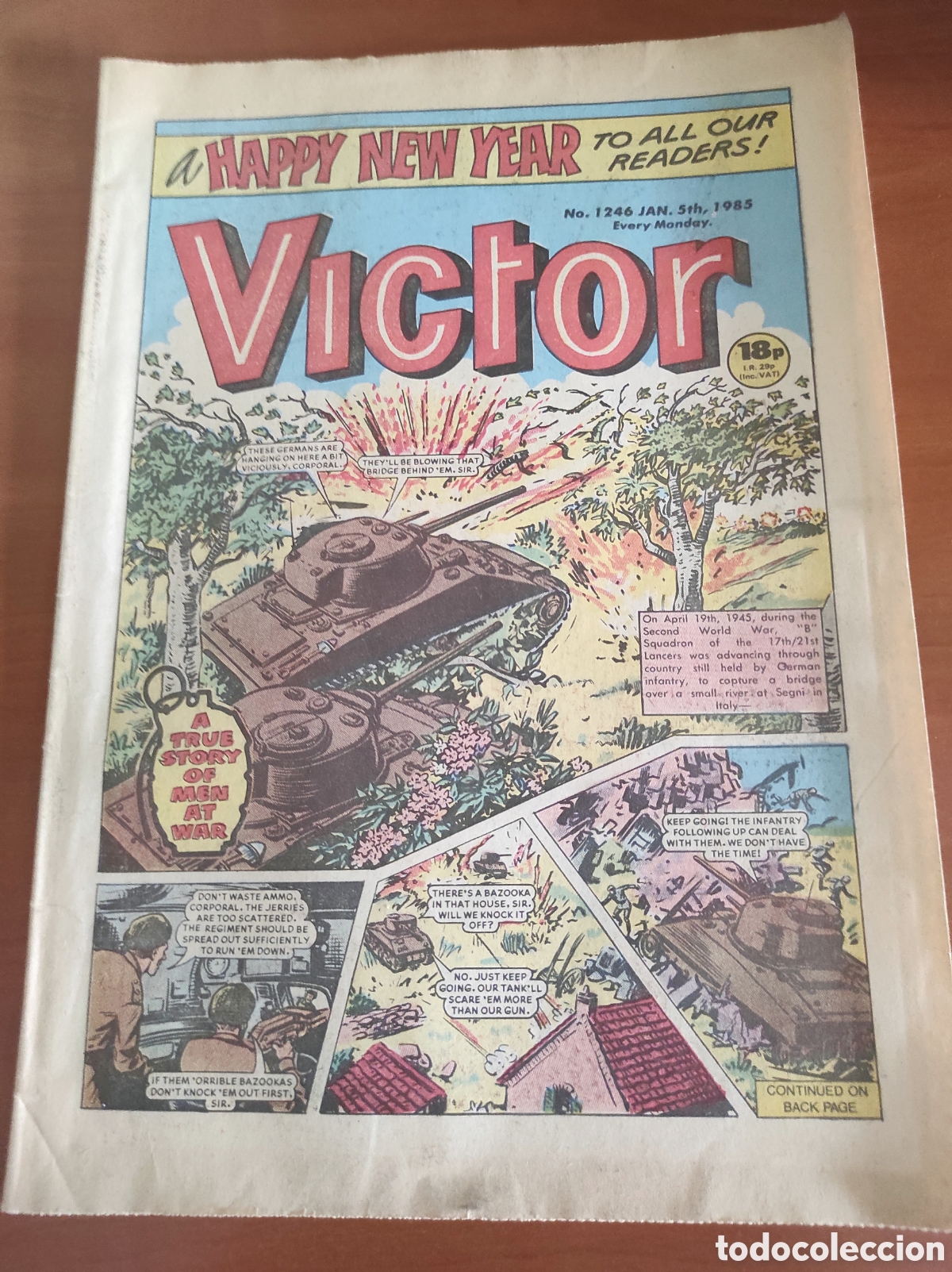 C&oacute;mics: COMIC VICTOR - 1985 - N&ordm; 1246. - Foto 1